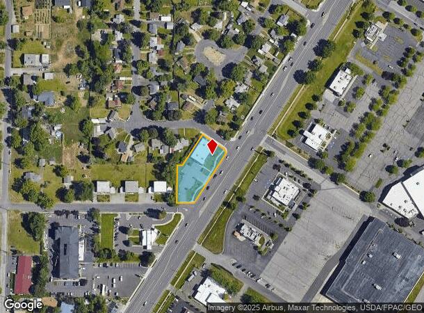  9717 N Newport Hwy, Spokane, WA Parcel Map