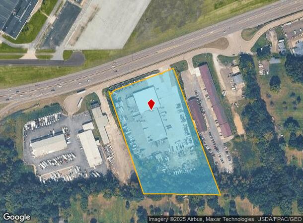  1650 E Waterloo Rd, Akron, OH Parcel Map