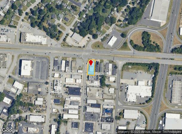  1042 E Lindsay St, Greensboro, NC Parcel Map