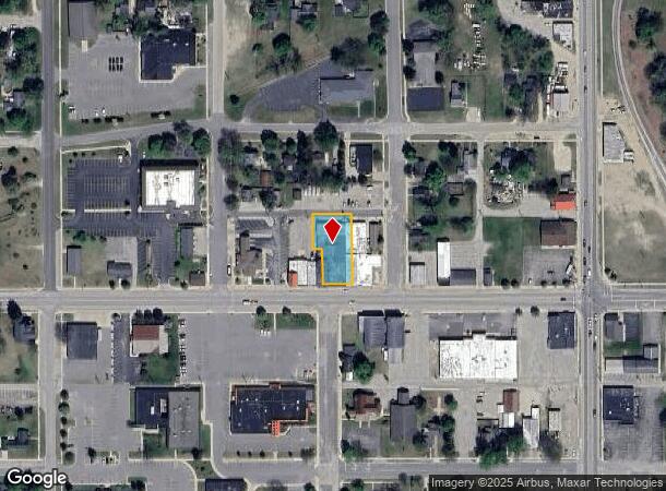  1101 E Wilcox Ave, White Cloud, MI Parcel Map