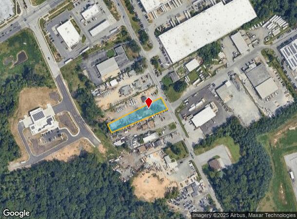  7170 Montevideo Rd, Jessup, MD Parcel Map