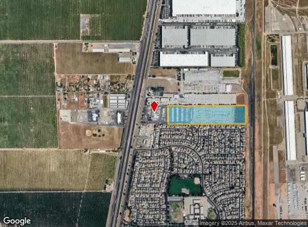  12608 S Harlan Rd, Lathrop, CA Parcel Map