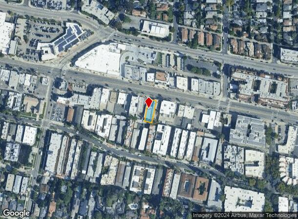  14252 Ventura Blvd, Sherman Oaks, CA Parcel Map