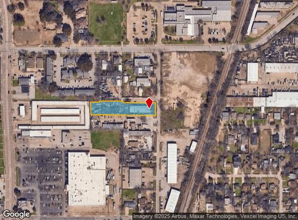  705 N Main St, Irving, TX Parcel Map