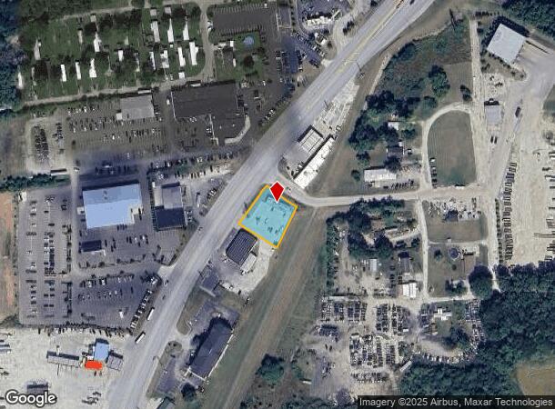  1074 E Eads Pky, Greendale, IN Parcel Map