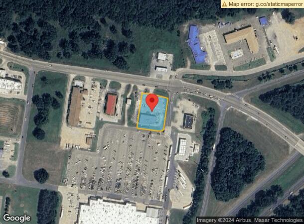  2406 N Hervey St, Hope, AR Parcel Map