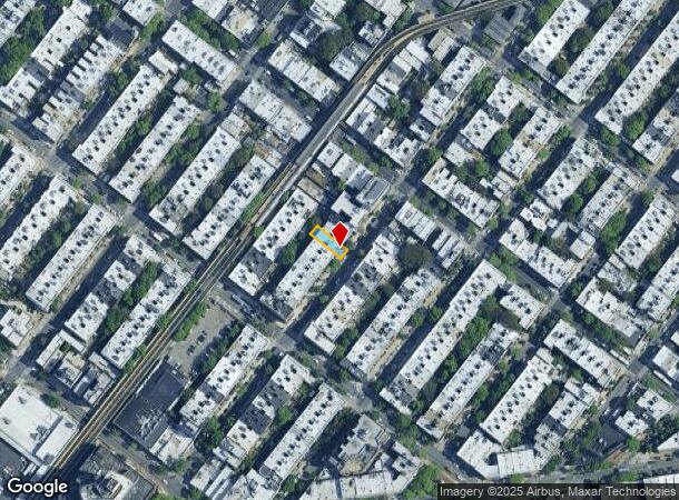 1717 Woodbine St, Ridgewood, NY Parcel Map