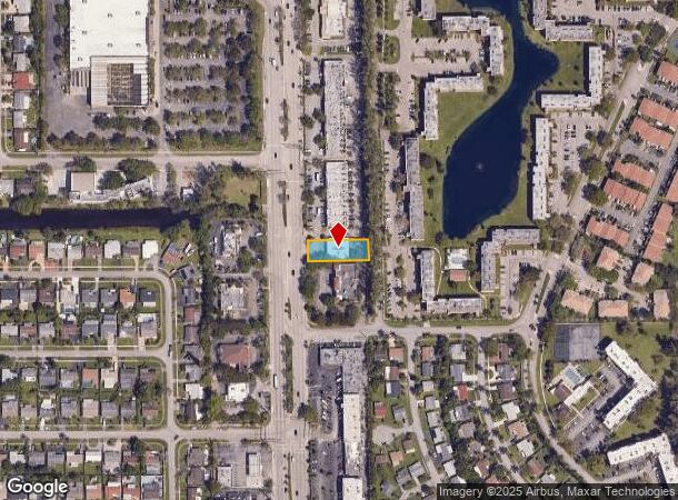  2698 N University Dr, Sunrise, FL Parcel Map