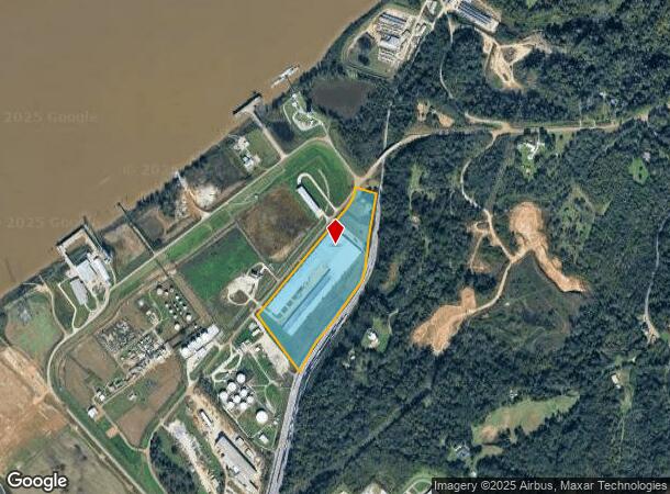 110 L E Barry Rd, Natchez, MS Parcel Map