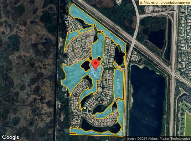  8055 Ironhorse Blvd, West Palm Beach, FL Parcel Map