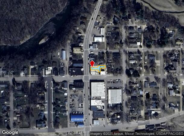 602 Main St, Colfax, WI Parcel Map