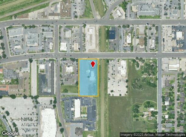  1605 W Tyler Ave, Harlingen, TX Parcel Map
