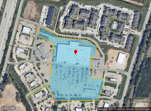  25651 Highway 59 N, Kingwood, TX Parcel Map