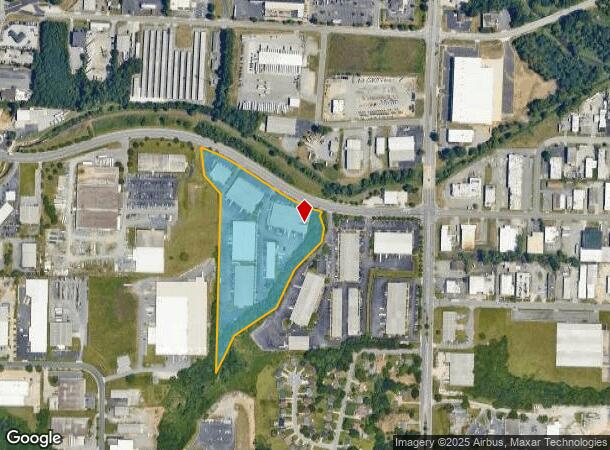  201 Creek Ridge Rd, Greensboro, NC Parcel Map