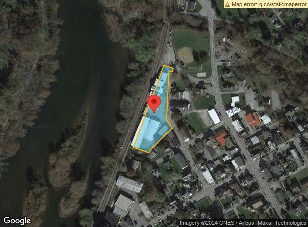  608 Center St, Smithton, PA Parcel Map