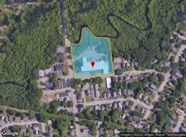 129 Bank St, Attleboro, MA Parcel Map