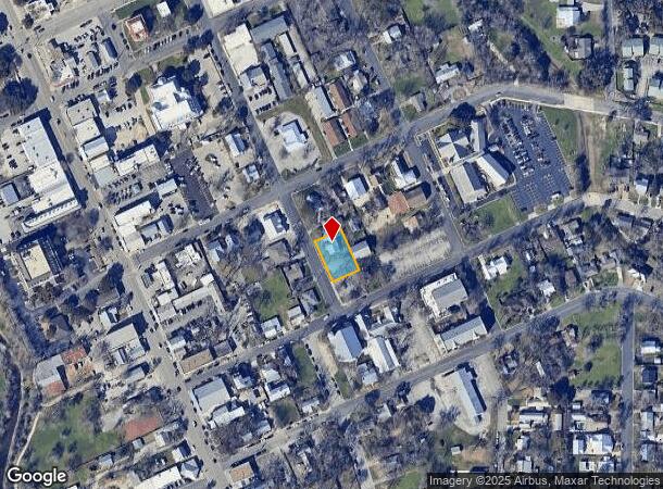  211 S Saunders St, Boerne, TX Parcel Map