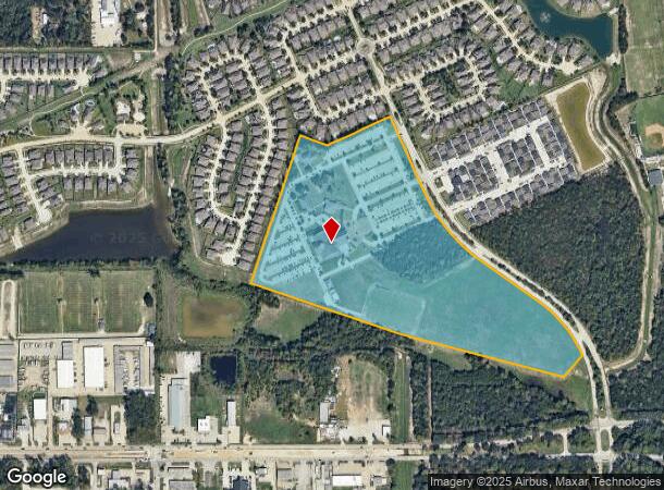  4301-4341 Woodridge Pky, Porter, TX Parcel Map