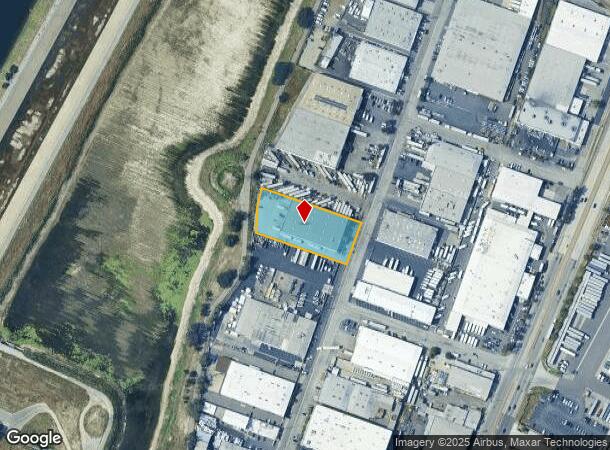  7739 Industry Ave, Pico Rivera, CA Parcel Map