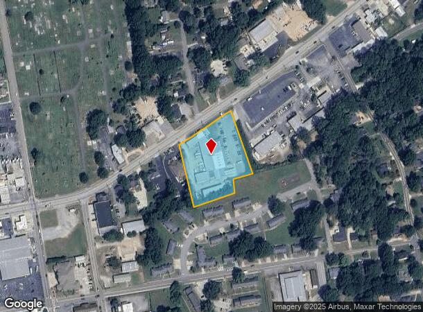  424 E Spring St, Monroe, GA Parcel Map