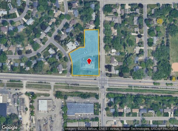  2651 Hamline Ave N, Saint Paul, MN Parcel Map