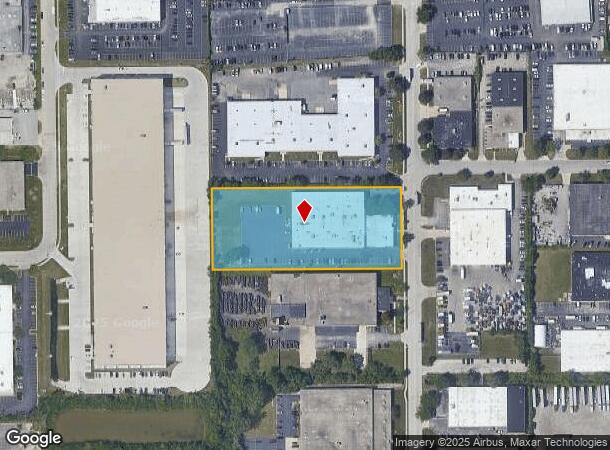 940 N Industrial Dr, Elmhurst, IL Parcel Map