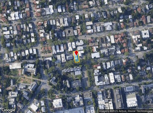  2479 Le Conte Ave, Berkeley, CA Parcel Map