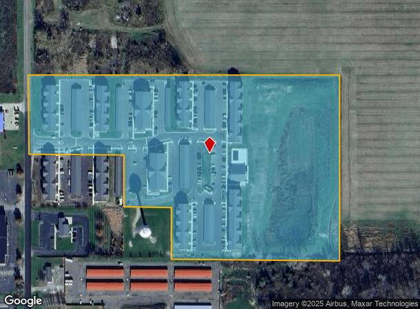 421 N Willowbrook Rd, Coldwater, MI Parcel Map