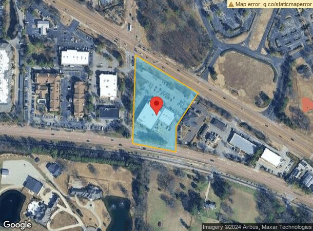  9375 Poplar Ave, Germantown, TN Parcel Map