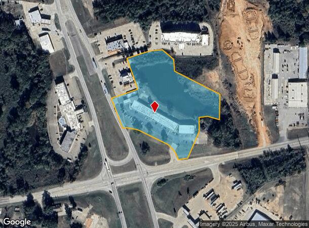 2502 W Ferguson Rd, Mount Pleasant, TX Parcel Map