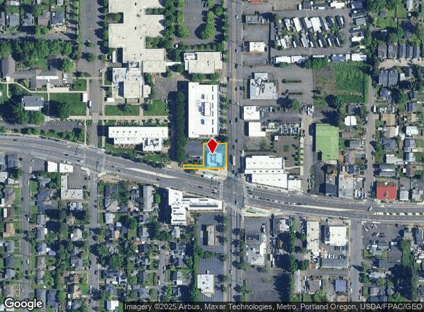  8135 Se Division St, Portland, OR Parcel Map