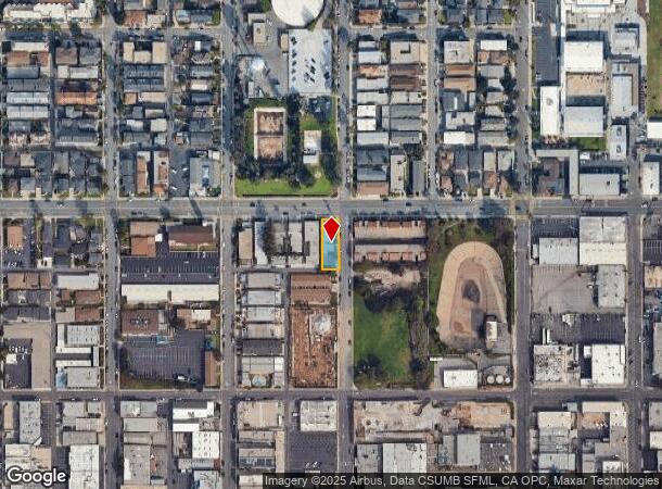  836 E Grand Ave, El Segundo, CA Parcel Map