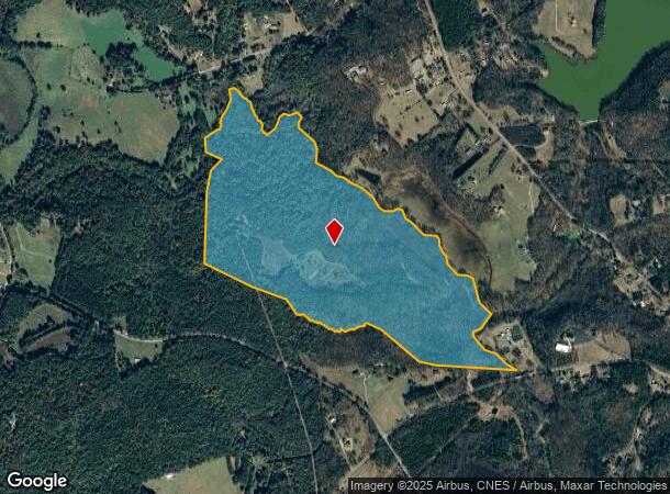  1498 Reece Mill Rd, Pickens, SC Parcel Map