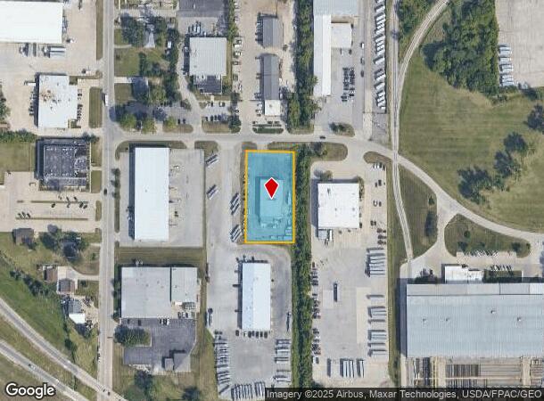 205 50Th Ave Sw, Cedar Rapids, IA Parcel Map