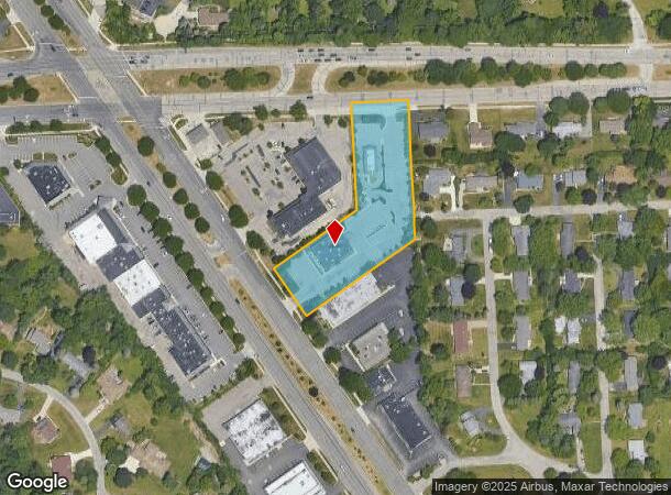 40 E Square Lake Rd, Bloomfield Hills, MI Parcel Map