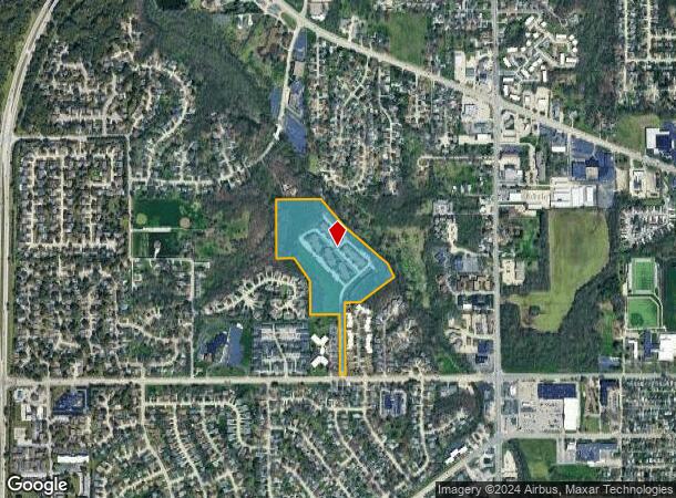  2251 W Washington St, Springfield, IL Parcel Map