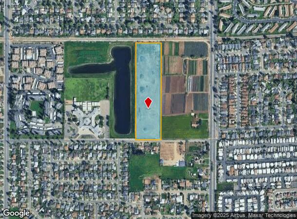 4737 E Florence Ave, Fresno, CA Parcel Map