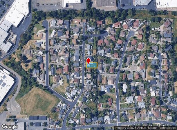 1092 Mitchell Way, El Sobrante, CA Parcel Map