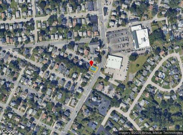 571 Pontiac Ave, Cranston, RI Parcel Map