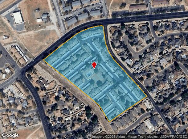 6500 Eastridge Rd, Odessa, TX Parcel Map