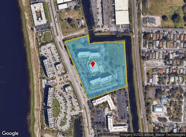 2210 N Australian Ave, West Palm Beach, FL Parcel Map