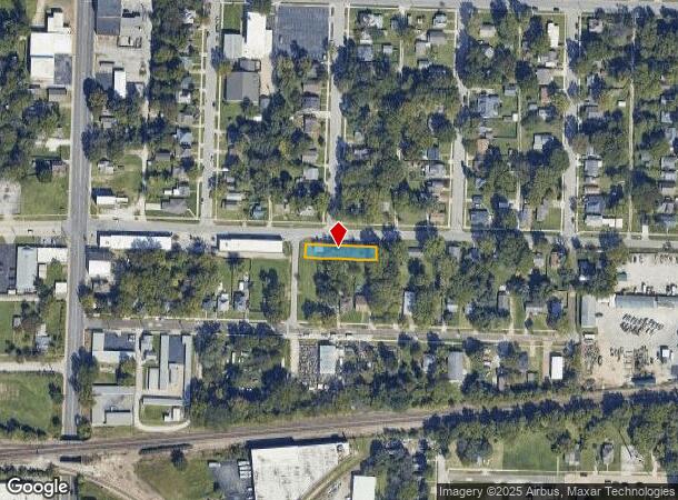  1320 E Atlantic St, Springfield, MO Parcel Map