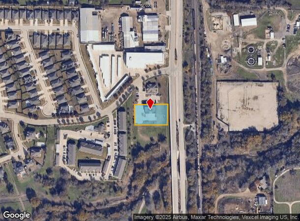 100 Hardeman Blvd, Justin, TX Parcel Map