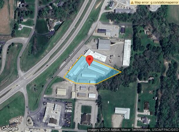  110 Twin Oaks Dr, Jackson, OH Parcel Map