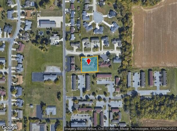  1295 Pebble Creek Dr, Lima, OH Parcel Map