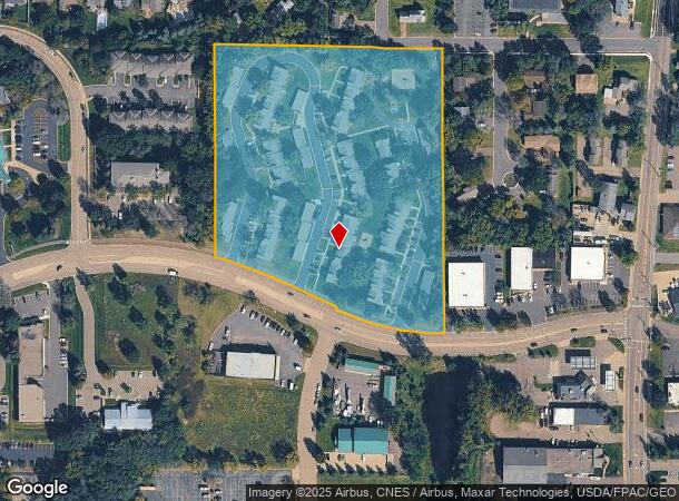  1198 Curve Crest Blvd W, Stillwater, MN Parcel Map