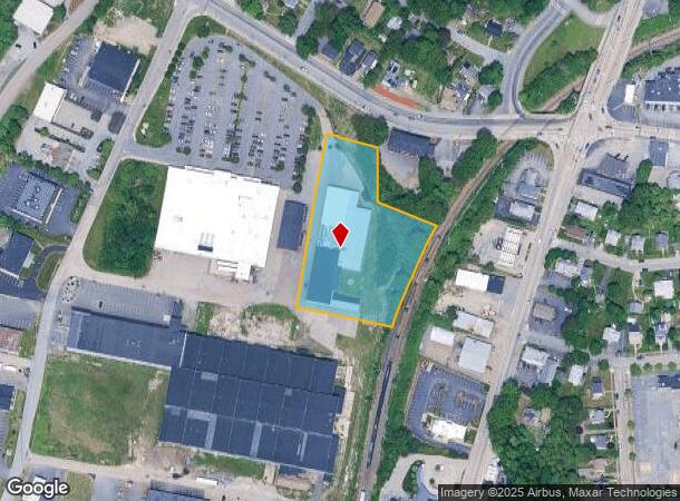 61 W Mountain St, Worcester, MA Parcel Map