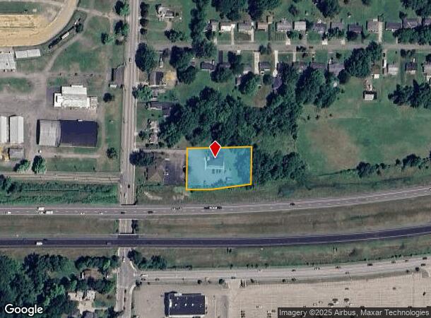 1134 Central Ave, Dunkirk, NY Parcel Map