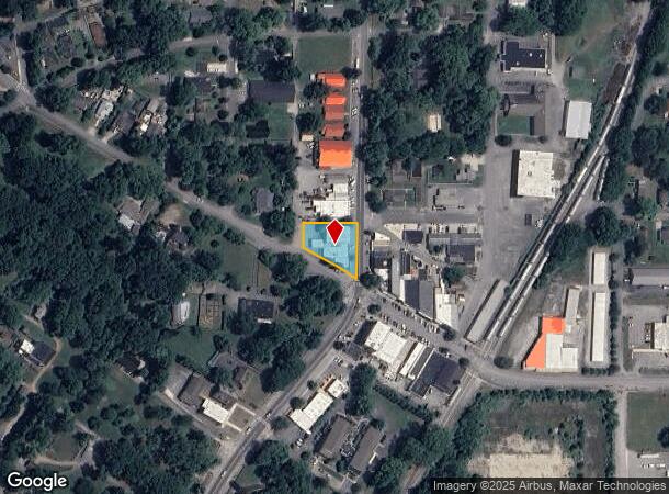  201 Gordon St, Chickamauga, GA Parcel Map