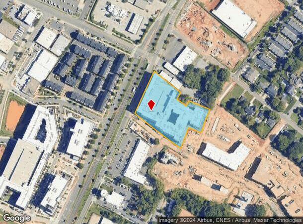  3441 South Blvd, Charlotte, NC Parcel Map